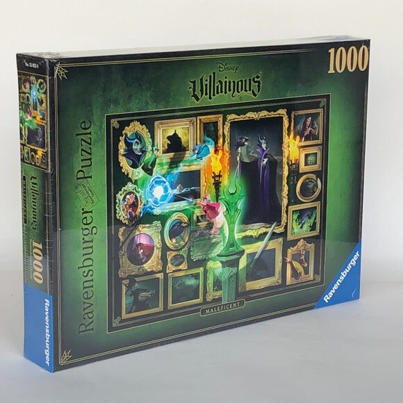 New sealed Ravensburger 1000pcs Adult Puzzle -Disney Villainous: Maleficent - Picture 12 of 16